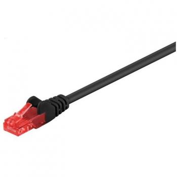 Microconnect Cat6 UTP 15m Cable de Red Negro