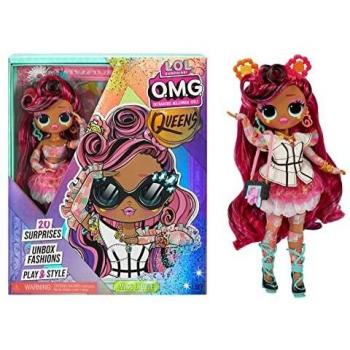 L.O.L. Surprise! Muñeca OMG Queens - Miss Divine - con 20 sorpresas Que Incluyen Ropa, Accesorios, Soporte para muñecas y más - para coleccionar - Edad: 4+ años