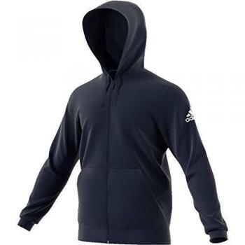 adidas M Mh Plain FZ Sudadera, Hombre, Legend Ink/White