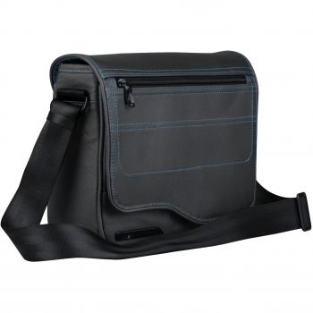 be.ez LE Reporter - Bolso para Apple iPad, Gris/Lagune