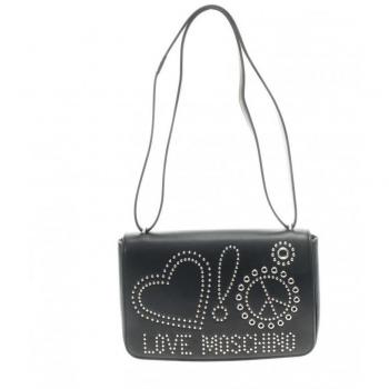 Love Moschino - Bolso al hombro para mujer Negro Size: taglia unica