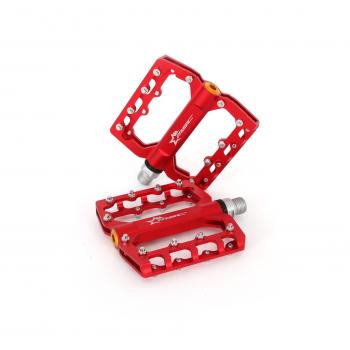 MSC Bikes CK539RD Pedales de Plataforma, Rojo, Talla Única