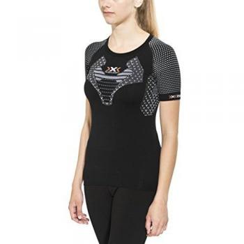 X-Bionic Running TWYCE - Camiseta Running Mujer - Negro Talla L 2017