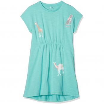NAME IT Nmfgarola SS Tunic, Camiseta para Niñas, Rosa