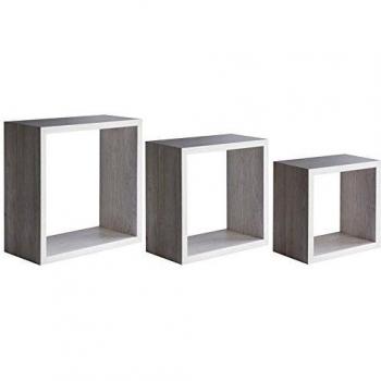 Sanitec de Dragón Soportes de Pared, Madera de Roble Imperial, 15,5 X 35 X 35 cm
