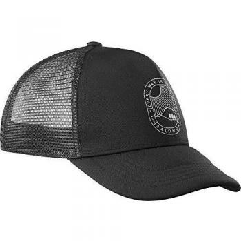 SALOMON Summer Logo Cap Gorra, Hombre, Black/Black, Talla Única