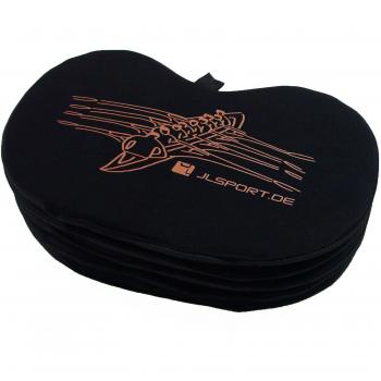 Remo, 5 unidades Asiento Cojín de asiento para remar y barco-dragón, extra grande ligero 100 g, 32 x 22 x 1 cm, adecuado para Ergo, parte inferior antideslizante, con enganche, forma Espuma Interior