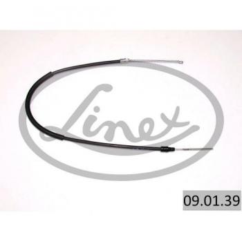 Cable de freno de estacionamiento LINEX 09.01.39 Izquierda