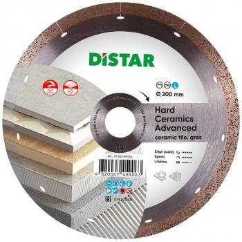 Disco Diamantado Distar 200mm - Corte Profesional en Cerámica y Porcelanato, Avanzado para Cerámicas Duras