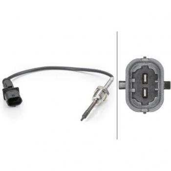 Sensor de temperatura de gases de escape HELLA 6PT 014 494-021