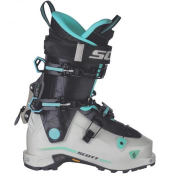Botas de Esquí Scott Celeste Tour Mujer - Negro, Blanco, Azul Turquesa - Talla 36