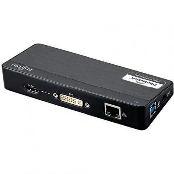 Fujitsu PR7.1 USB 3.0 (3.1 Gen 1) Type-A Negro - Base (Cable, USB 3.0 (3.1 Gen 1) Type-A, 10,100,1000 Mbit/s, 1000BASE-T,100BASE-T,10BASE-T, 100-240 V, 50/60 Hz)