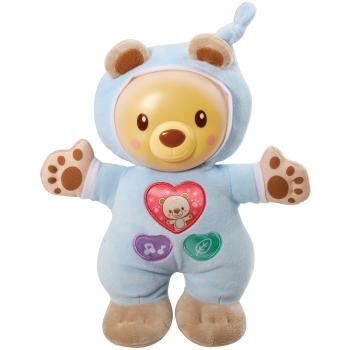 VTech - Muñeco Cuco de Cuna con Melodías Relajantes, Sonidos Naturales y Luz Suave Nocturna, Multicolor