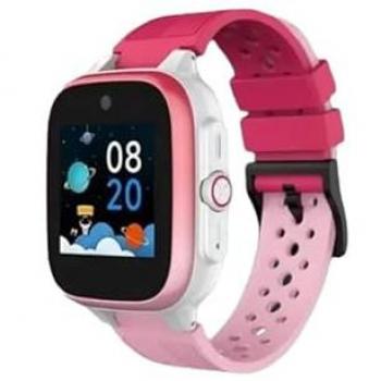 Reloj Inteligente Infantil HAVIT KW12 Rosa con 4G, GPS, Llamadas de Voz/Vídeo, Resistencia al Agua IP68 y Batería de 680mAh
