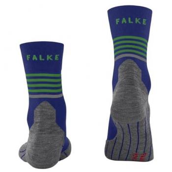 Falke RU4 Endurance Reflect Running Socks Men - Blue - Size: 44-45, Compression Socks, FALKE Men's RU4 Endurance Reflect M SO Cotton Anti-Blister 1 Pair Running Socks