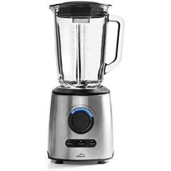 Lacor 69581 69581-Batidora eléctrica INOX 1000 W, Libre de BPA, 1'50 L, Acero Inoxidable