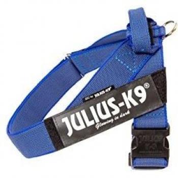 Arnés Julius-K9 IDC Azul para perros, resistente y ergonómico