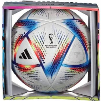 Balón Oficial ADIDAS Rihla Pro Copa Mundial de la FIFA Qatar 2022, Tamaño 5 para Jugadores Jóvenes y Adultos