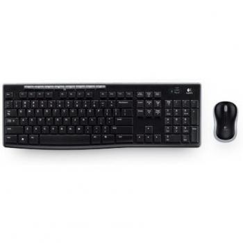Logitech MK270 - Teclado (USB, Hogar, QWERTZ, Checa, PC/Server, Estándar)