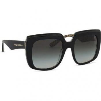 Dolce & Gabbana Women's Sunglasses DG4414 32998G Black Size 54