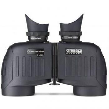 Steiner Commander 7x50 Navy Blue Porro Prism Binoculars with NBR Long Life Rubber Armoring