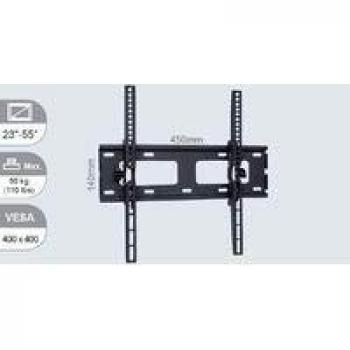 Soporte de Pared Vivolink VLMW2355T para TV de 139,7 cm (55) en color Negro con Inclinación Ajustable
