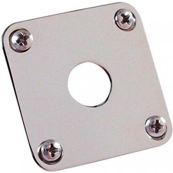Gibson PRJP-040 Nickel Metal Jack Plate for Guitar