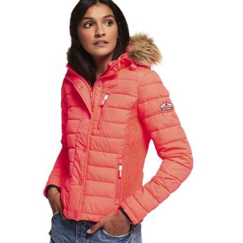Superdry G50004LR Chaqueta Abajo Mujeres Naranja M