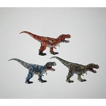 Dinosaurio Blando DKD Home Decor 3 Unidades 60 x 17 x 28 cm PVC