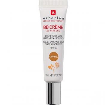 Erborian Ginseng BB Cream 15ml Caramel - Makeup-Care Face Cream with SPF20
