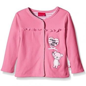SALT AND PEPPER NB Jacket Teddy Luftballon, Sudadera para Bebés, Rosa