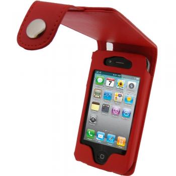 iGadgitz - Funda con tapa para iPhone 4