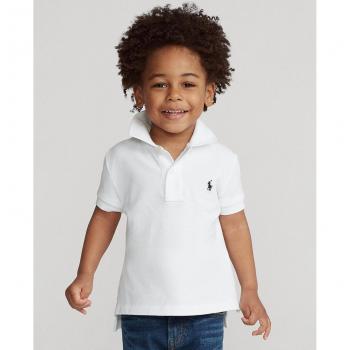 Polo blanco de niño slim fit Polo Ralph Lauren