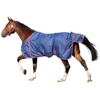 RugBe Outdoord. Protect, 125 cm azul marino, ribete rojo