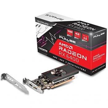Sapphire Radeon RX 6400 4GB PULSE Graphics Card