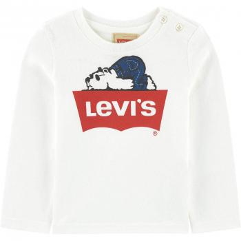 Levi's kids tee-Shirt NM10004, Camiseta para Bebés, Blanco