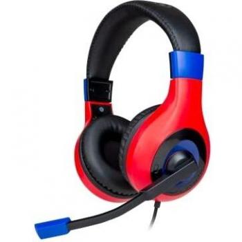 Auriculares Gaming Nacon Switch Headset V1P Rojo y Azul