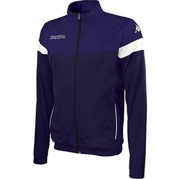 Kappa VACONE JKT Chaqueta, Niños, Azul Marino/Blanco, 6Y