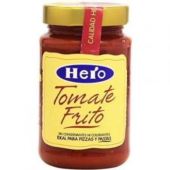 Hero Tomate Frito Receta Casera - Sin Conservantes ni Colorantes - Pack de 8 x 370 g