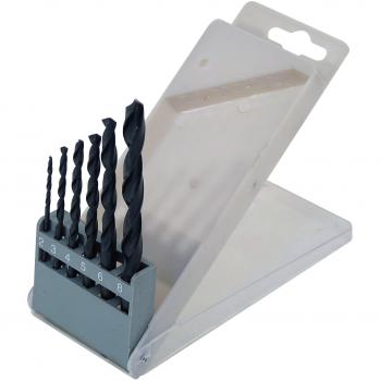 Smartool 110005 - Juego de 6 brocas para metal, diámetro 2-8 mm