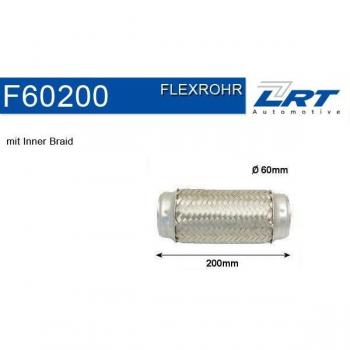 Tubo flexible LRT F60200 para sistema de escape