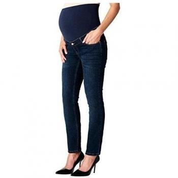 ESPRIT Maternity Pants denim OTB straight-Vaqueros premamá Mujer    azul