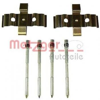 Kit de Accesorios para Pastillas de Frenos METZGER 109-1848 Compatible con Renault Clio 3, Megane 2, Alfa Romeo MiTo y Abarth 500/595/695