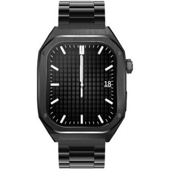 SmartWatch MaxCom FW65 Iron S - Pantalla AMOLED 1.95, 41 mm, IP68, Función de llamada, Reloj inteligente para hombre