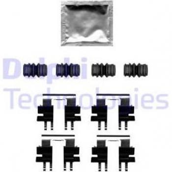 Kit de accesorios, pastillas de freno DELPHI LX0695