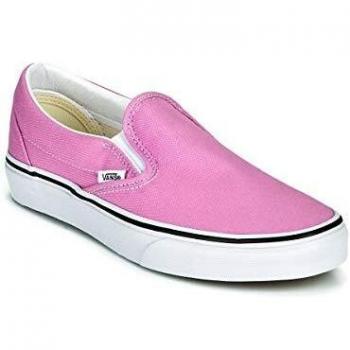 Vans Classic Slip-On Violet Canvas Skate Shoes for Women