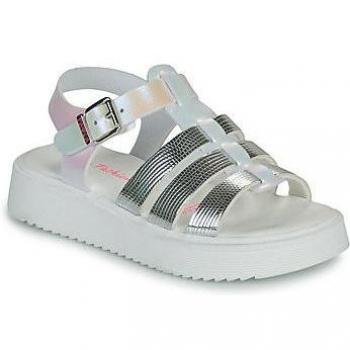 Sandalias de niña Pablosky 871900 con hebilla en color Plata
