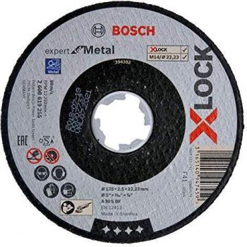Disco de corindón XLock 125mm Bosch Expert for Metal