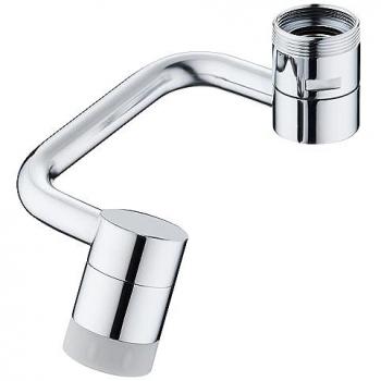 Aireador de Grifo Universal con Extensión Giratoria 1080º para Cocina o Baño - Medidas: 9 x 6 x 2,5 cm