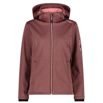 CMP Women's Softshell Melange Jacket - Dark Orchid 2XS